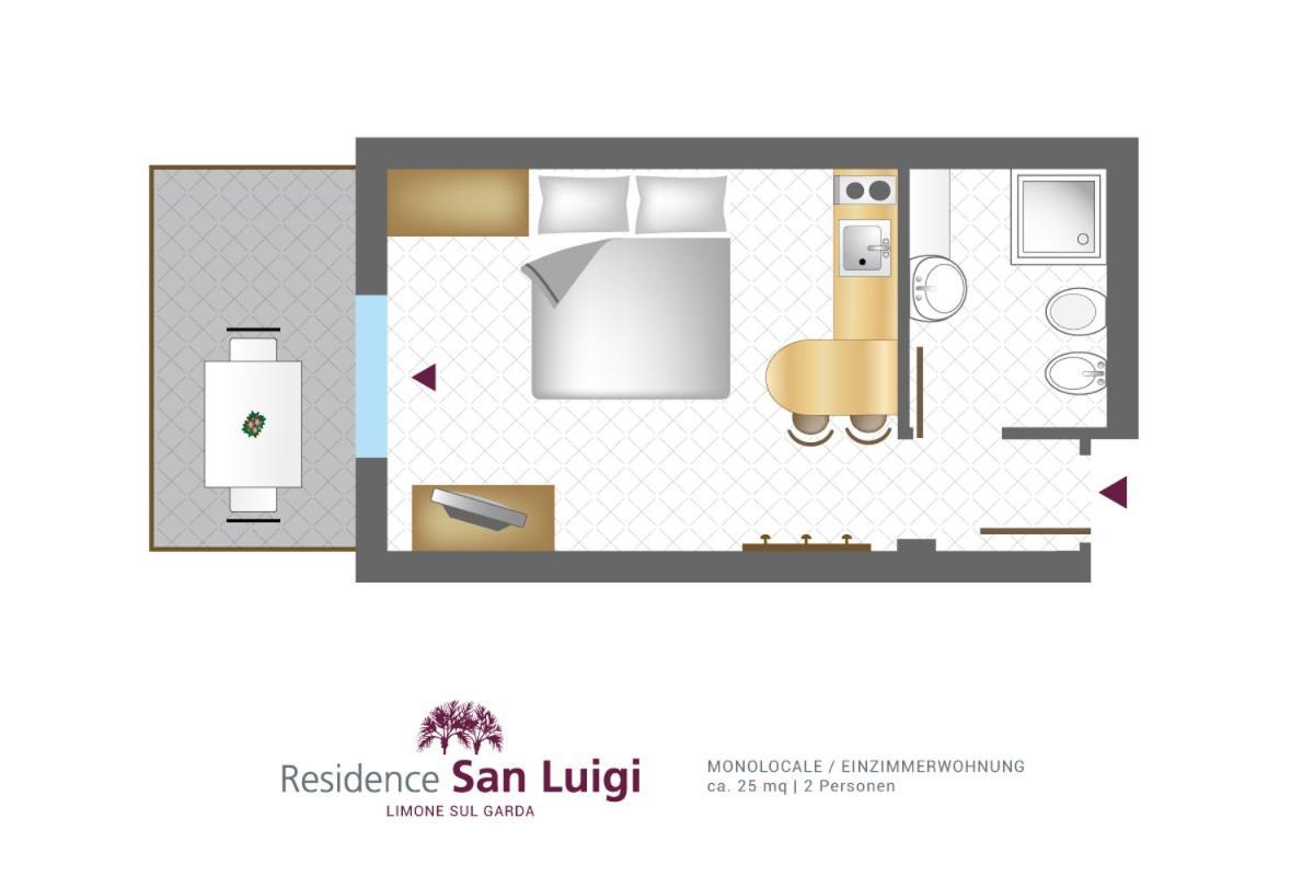 Residence San Luigi Лимоне сул Гарда Екстериор снимка
